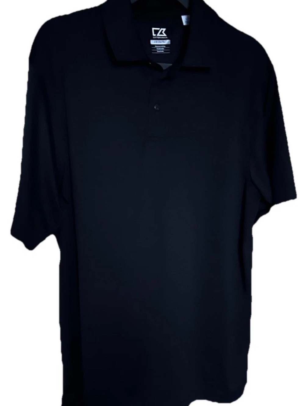Cutter & Buck Men's Black Polo Shirt